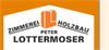 Logo von Zimmerei-Holzbau Peter Lottermoser